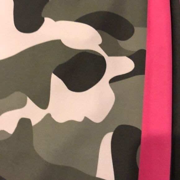 Playground Camouflage with Double Pink Side Stripe - Picture 2 of 7